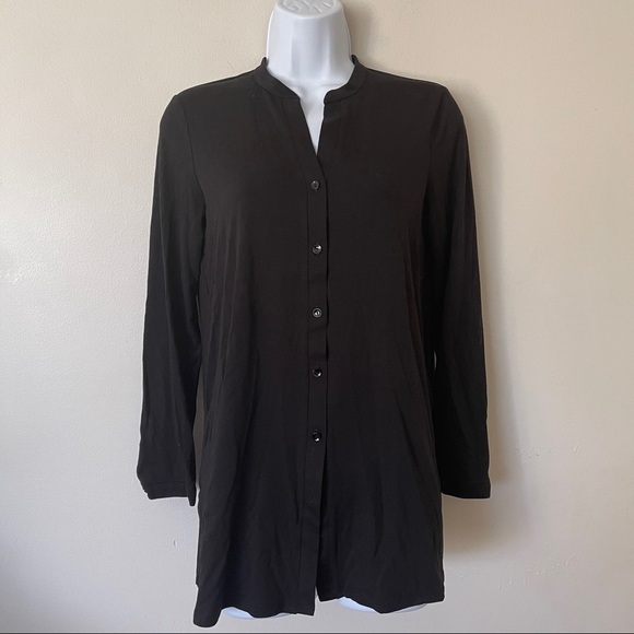 Eileen fisher mandarin tunic top size XS - Picture 5 of 6
